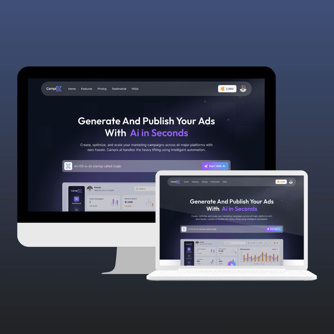 CampiX.AI - Web Site project screenshot